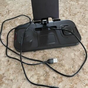 Black Wireless Charging Station